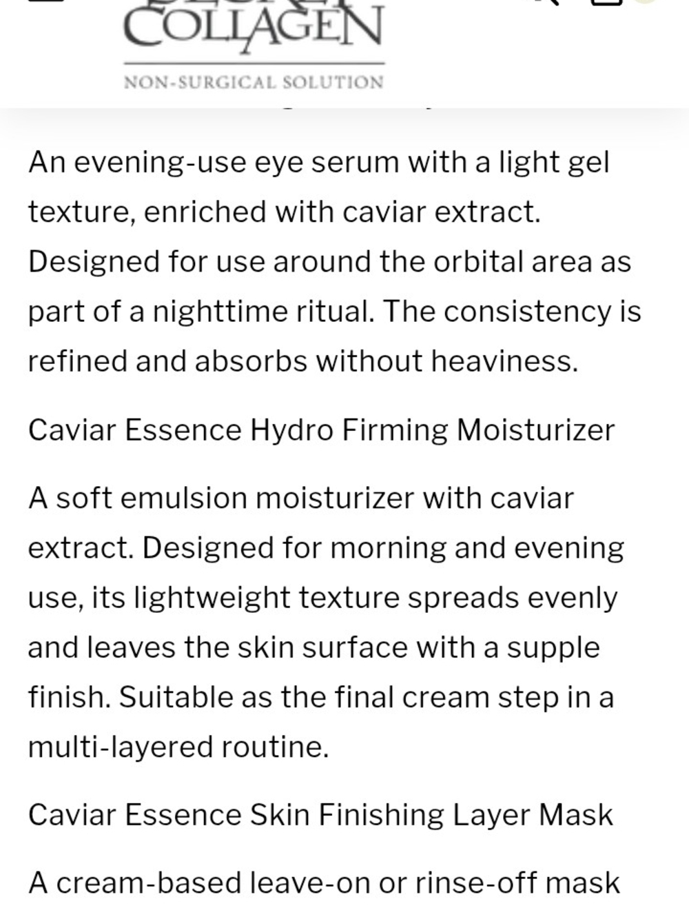 Caviar Essence Skin Rejuvenation Set - Yellow - Picture 9 of 10